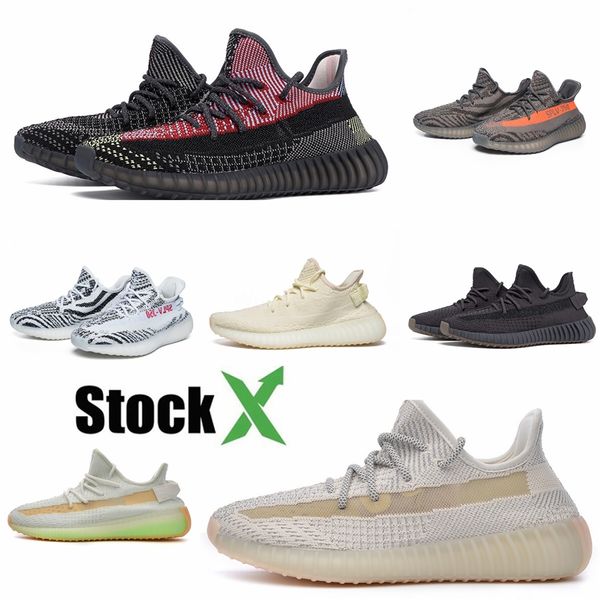 

с коробкой) скидка kanye west обувь ретро wave runner серый причинно обувь мужские женщины solid gray chalk white основной черный кроссовки