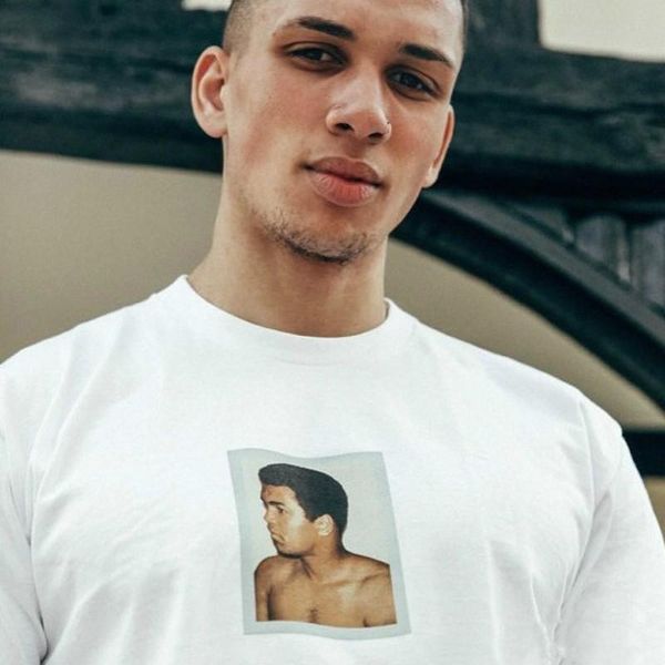 

16ss ali/warhol tee box logo fashion men women summer cotton t-shirt skateboard casual short sleeves hflstx402, White;black