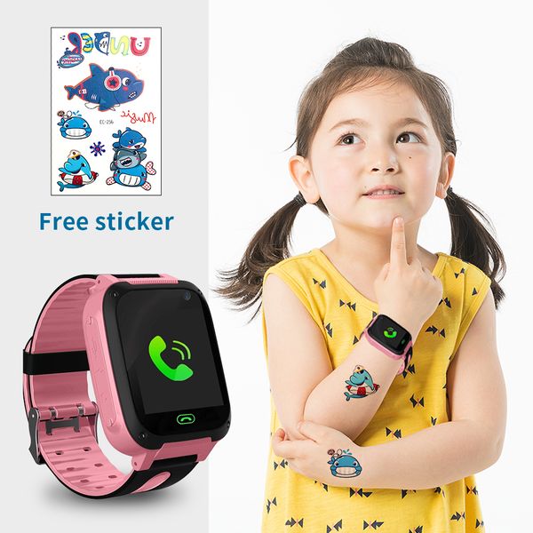 

s4 дети смарт-часы ребенок agps smartwatch с камерой sim-карты sos lbs расположение relojes русский часы pk q50 q90 рождественский подарок