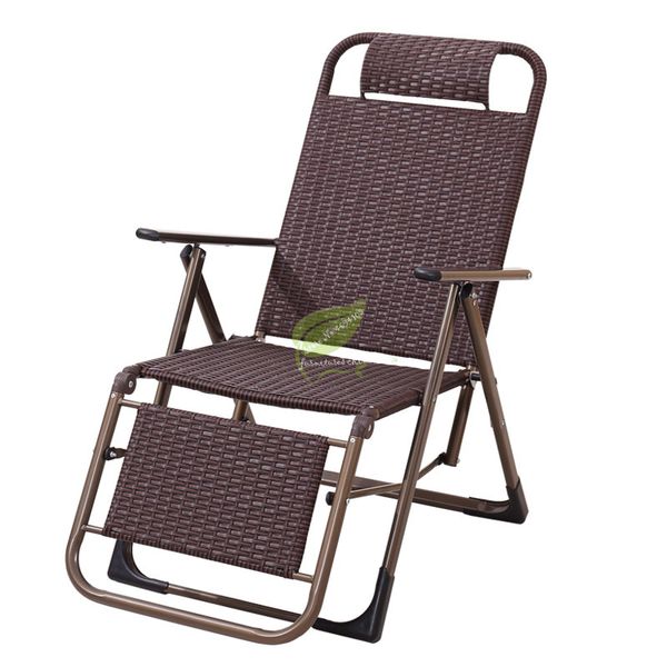 

folding chair office siesta noon break chair recliner folding lunch break nap bed balcony home leisure beach portable