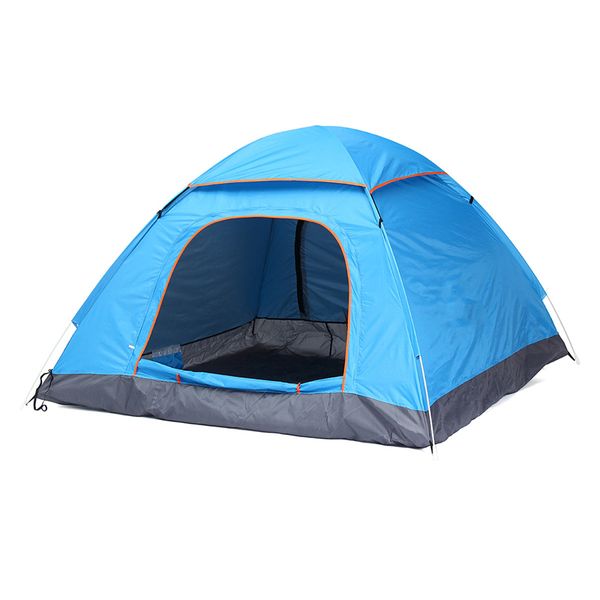 

3-4 person 200 x 200 x 135cm automatic quick opening tent outdoor camping tent 170t three season tourist beach travel tents