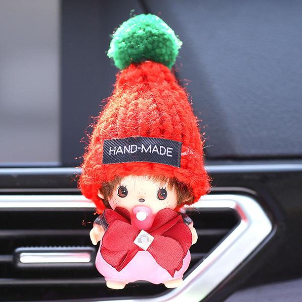 

2018 new fashion kiki car interior jewelry cartoon car air conditioning air outlet perfume clip fragrance accessories