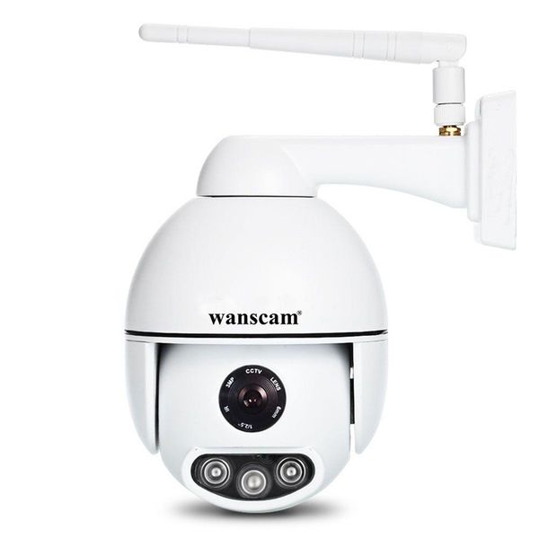 WANSCAM K54 PTZ da esterno 4X Zoom ottico 1080P IP WiFi Telecamera di sicurezza Dome ONVIF P2P Visione notturna da esterno