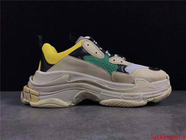

multi luxury triple s designer low new arrival sneaker combination soles boots mens womens running shoes sports casual shoe