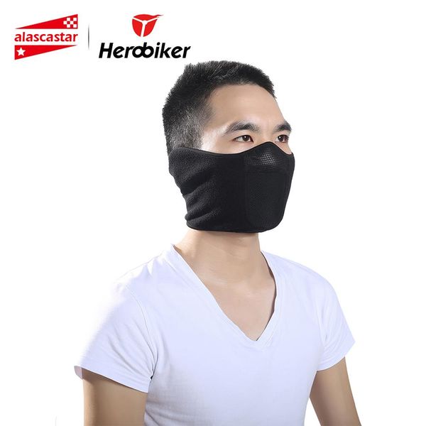

herobiker мотоцикл маска балаклава face shield ветрозащитный мото- велосипедов тушь мото теплый половина лица маска маске