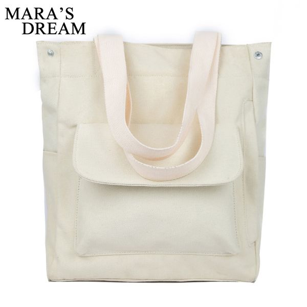 

mara's dream 2020 new solid color fashion messenger bag japanese canvas shoulder bucket bucket bag