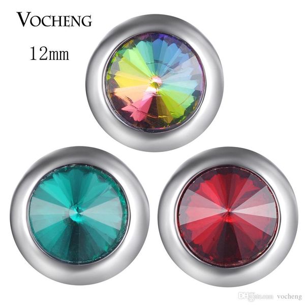 

vocheng snap jewelry accessory small noosa chunks petite ginger snaps 12mm 3 colors snap charms vn-1827