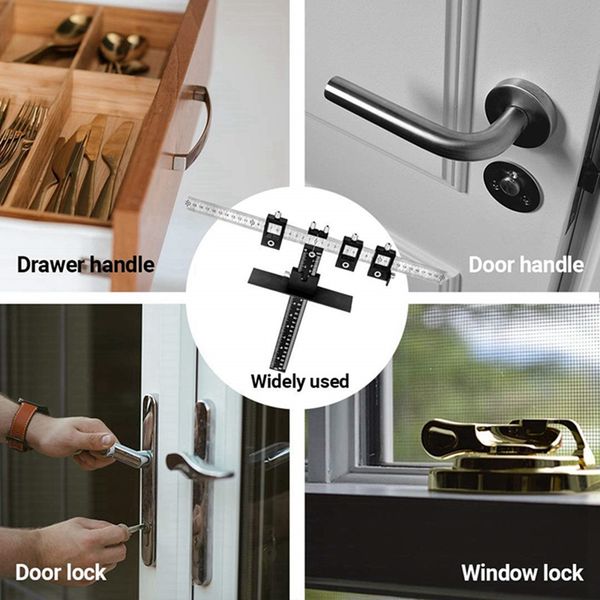 2019 Cabinet Hardware Jig Drawer Knobs And Pulls Template Tool For