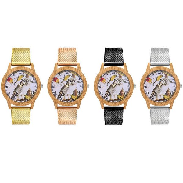 

zhoulianfa образец досуг наручные часы модные кварцевые аналоговые часы мужчины женщина, Slivery;brown