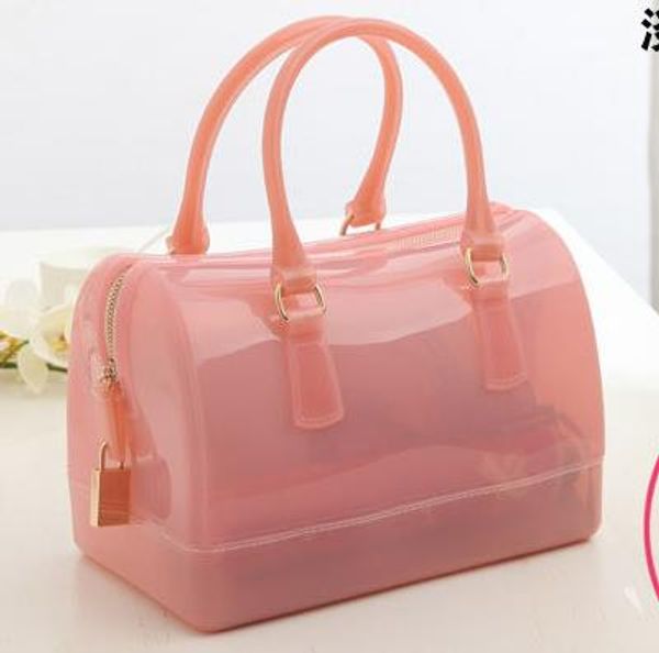 

2020 designer handbag new fashion handbag colorful candy transparent luxury jelly crystal bag ing