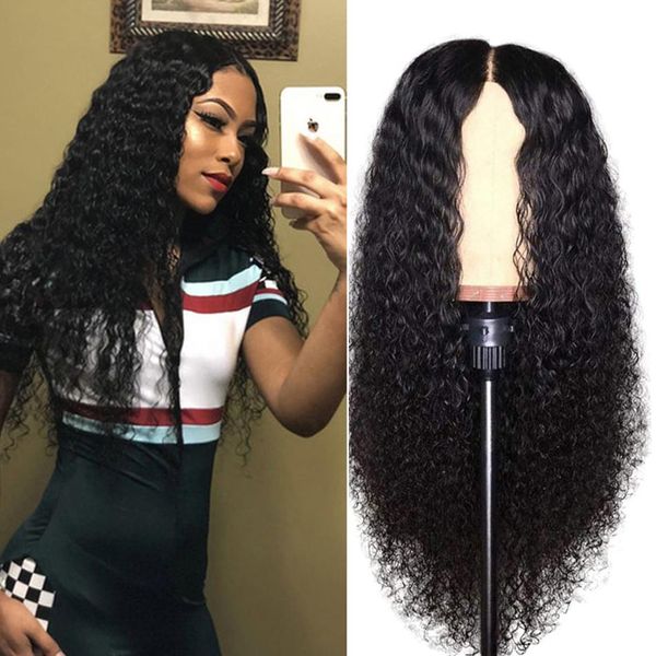 

kinky curly hair wigs full lace wigs pre plucked hairline with baby hair remy human hair wigs for black woman