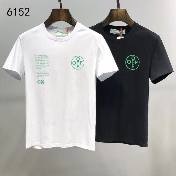 

2020 deisgner mens t shirt embroidered fashion bottoming shirt summer tide brand short-sleeved men's casual sports t-shirt v1, White;black