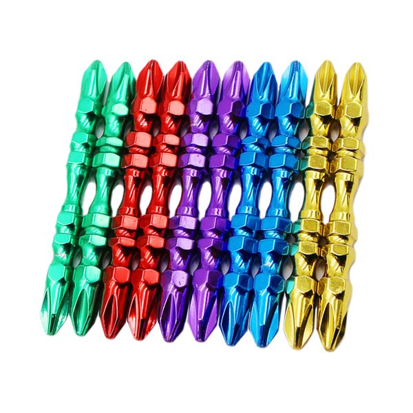 

double cross wind bit electric drill wind batch w/ 1/4 colorful