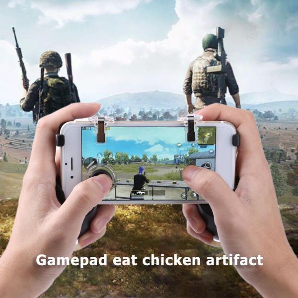 

новый pubg 5 в 1moible controller free fire l1 r1 триггеры геймпад game pad возьмитесь l1r1 джойстиков для iphone android phone shooter