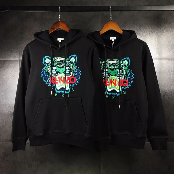

19ss luxurious design kenz green tiger head embroiderd sweater pullover hoodies men women streetwear sweatshirt outdoor shirts, Gray;blue