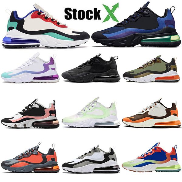 

36 47 run 27c react cu hion running hoe for men women react bauhau optical white black hyper jade breathable off port trainer, White;red