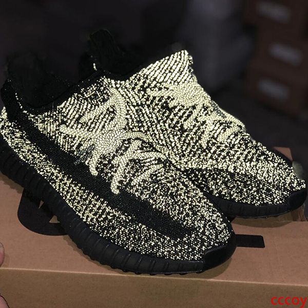 

new static refective triple black sneakers all white designer sneakers men women clay true form gid pink gid glow trainers running shoes