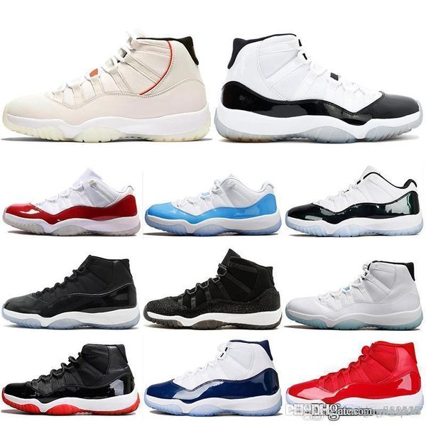 

11 11s platinum tint concord 45 mens basketball shoes win link 82 96 gamma blue bred women sports sneaker