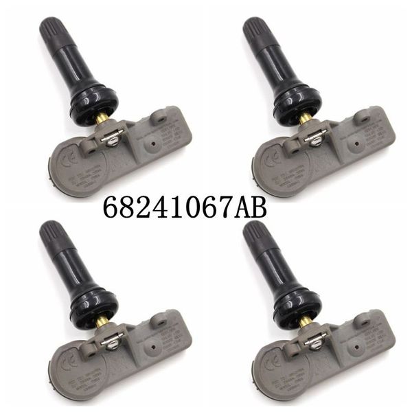 

2pcs new tire pressure monitoring sensor 68241067ab tpms sensor for c hrysler d odge j eep ram car accessories