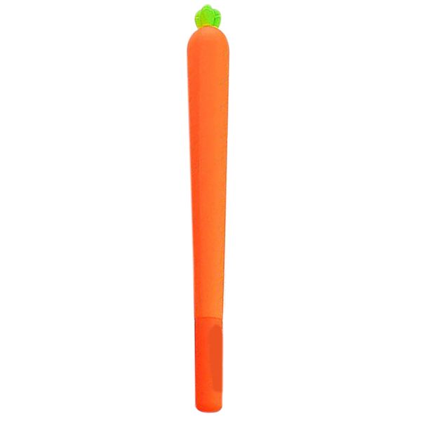 

30 pcs cute super sprouting cartoon carrot neutral pen gel korean student stationery 0.5 water pen school supplies