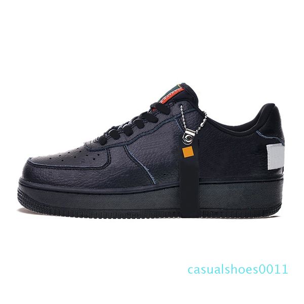 

2020 one 1 dunk running shoes for men women black white pink mens sneakers ones high low cut wheat brown sports trainers 11c