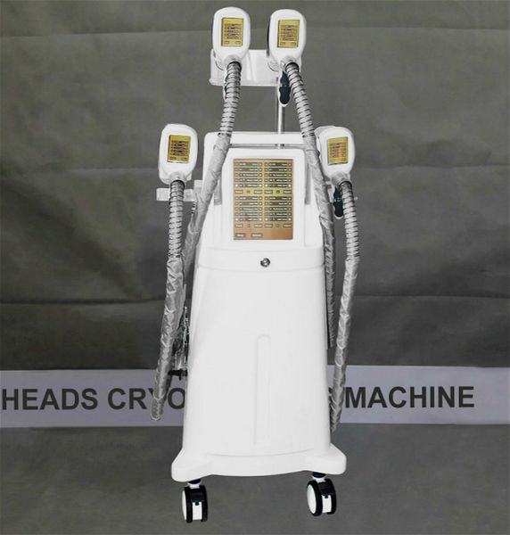 

cryolipolysis fat ing machine weight loss cryotherapy cellulite removal slimming machine 4 cryo handles work together beauty machine