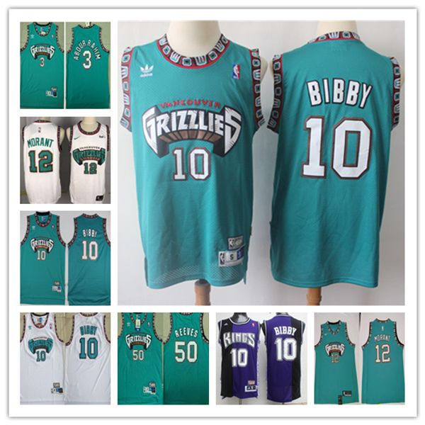 

mens mike bibby ja morant road swingman jersey memphis grizzlies abdur-rahim zach randolph nba retro basketball classics hwc jersey, Black;red