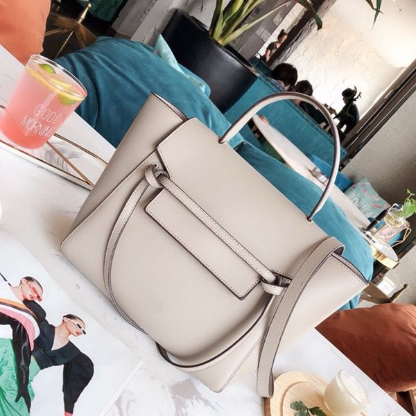 

belt knot tote bags classic designer handbags shoulder strap crossbody bag modern stylish fashion brand handbag