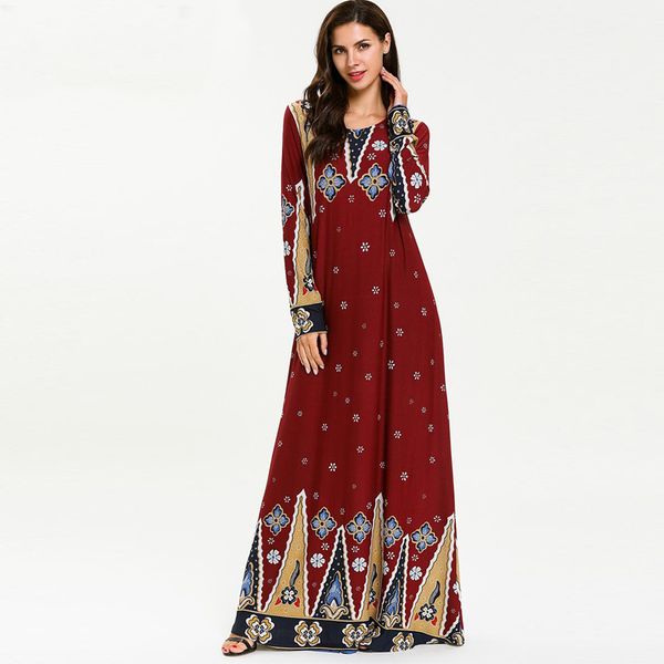 

muslim dresses and abaya for women abaya kaftan dubai ramadan hijab dress turkey jilbab caftan elbise qatar uae islamic clothing, Red