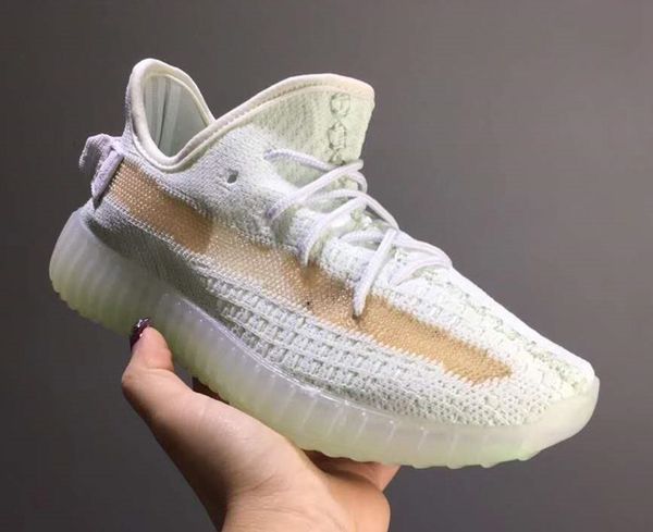 

яркие детские дети kanye west обувь кроссовки скидка новые мальчики девочки детские кроссовки с коробкой полный размер, Black