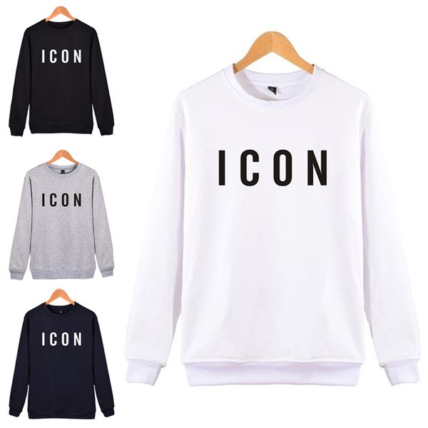 

2020 fashion icon printing men sweatshirts long sleeve casual cotton pullover men designer hoodie autumn long sleeve sweatshirts s-3xl, Black