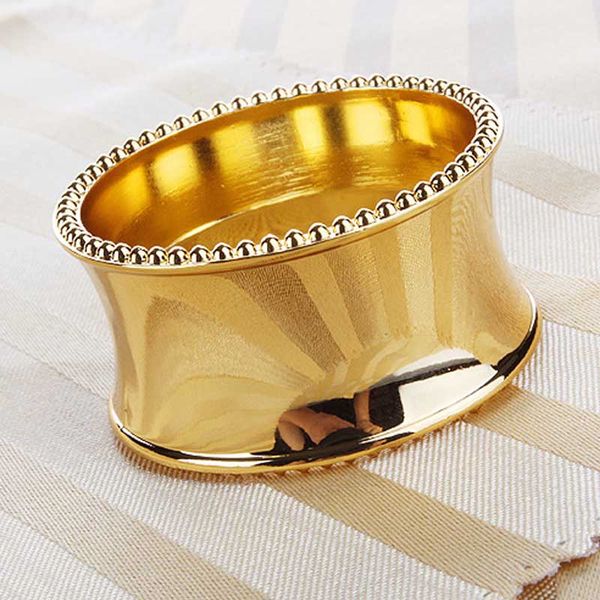 

4pcs stainless steel napkin rings for dinners parties weddings l supplies diameter 4.5cm js23