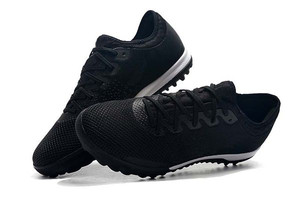 

2019 men knitted soccer shoes mercurial superflyx 6 elite ic / tf soccer shoes low help black football shoes