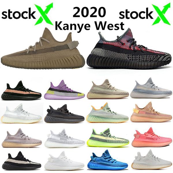 

высокое качество kanye west desert sage earth cinder кроссовки zyon yecheil yeshaya bred linen задний фонарь марш статические мужские кроссо