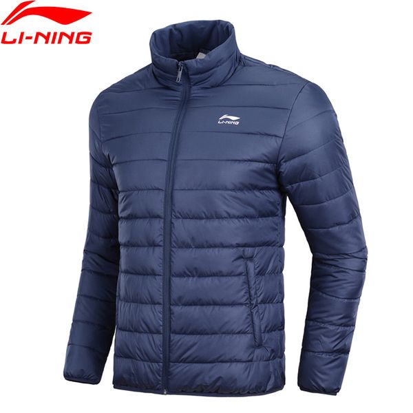 

li-ning men the trend sports wadded coat winter warm cotton-padded 100% polyester filling lining sport jacket ajmn009 mwm1905