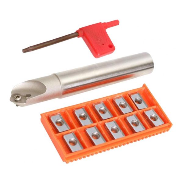 

cnc sskc20-20-130 turning boring bars holder with apkt1604 carbide inserts kit