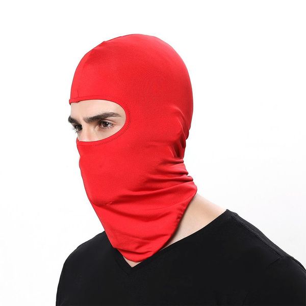 

full face multifunction bike bicycle riding face mask head scarf women men cycling full mask outdoor riding bandana, Black