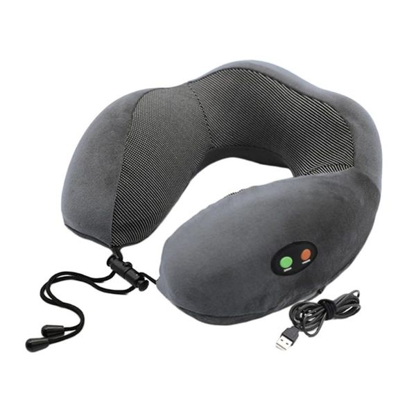 

memory foam neck support pillow u shaped massaging travel pillow for office usb