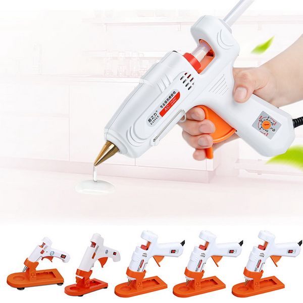 

20w/80w/100w diy mini guns melt glue guns adhesive stick silicone thermo gluegun industrial electric repair heat tools