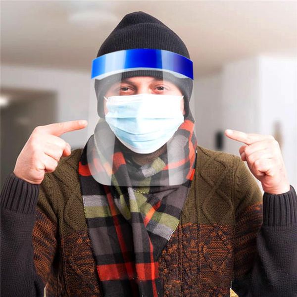 

6/12pcs Protective Visor Adjustable Anti Fog Mask Full Face Protection Shield Cover Mask Protector Face Screen
