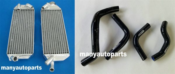 

aluminum radiator &black hose for drz400e k2//k4 2005-2007 2006/drz400 2006