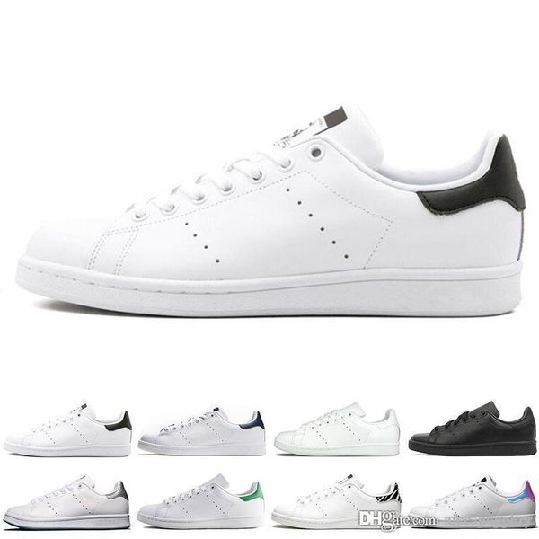 

classic smithed men women sport shoes green black white blue red pink silver mens stan fashion outdoor walking shoes sneakers