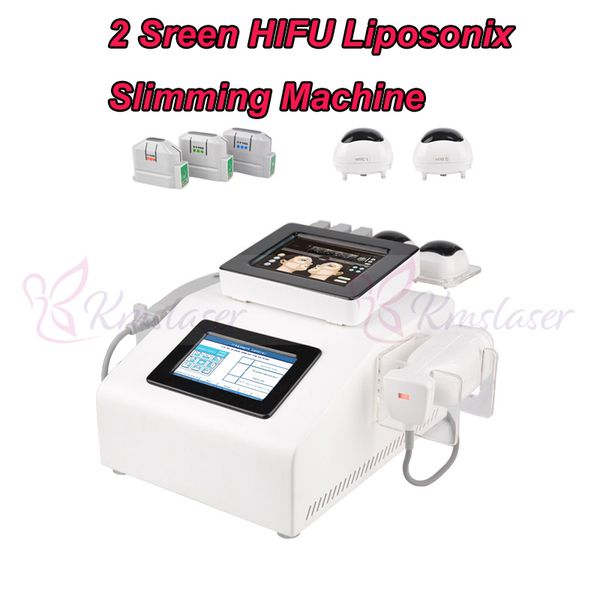 

1.5mm 3.0mm 4.5mm hifu skin rejuvenation freckle removal face lift 8mm and 13mm liposonix body slimming weight loss spa salon beauty equipm