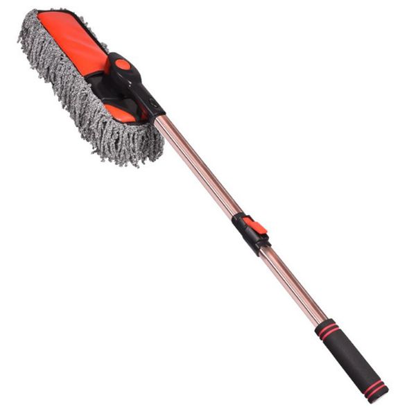 

kuulee car adjustable wiping soft mop cleaning wash brush tool