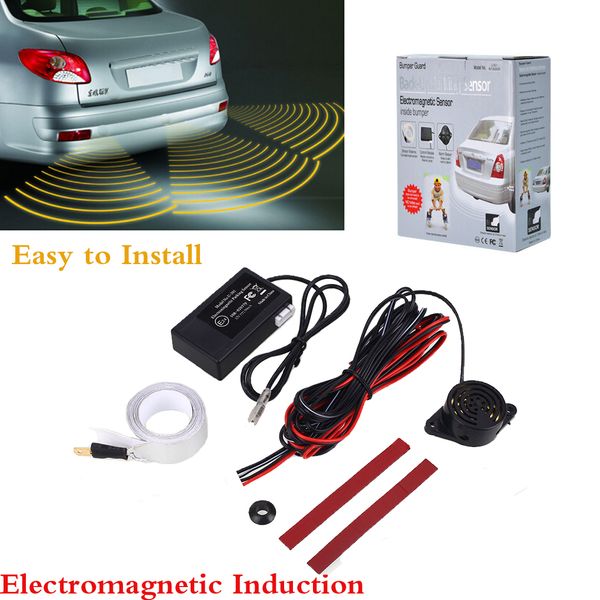 

car backup sensor set parking sensor 12v safety anti-collision electromagnetic auto alarm system car accessory