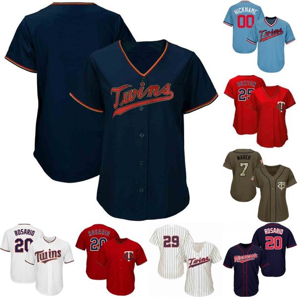 

Lady Youth Minnesota 23 Nelson Cruz 20 Eddie Rosario 25 Byron Buxton 13 Ehire Adrianza 11 Jorge Polanco 26 Max Kepler Twins Baseball Jerseys