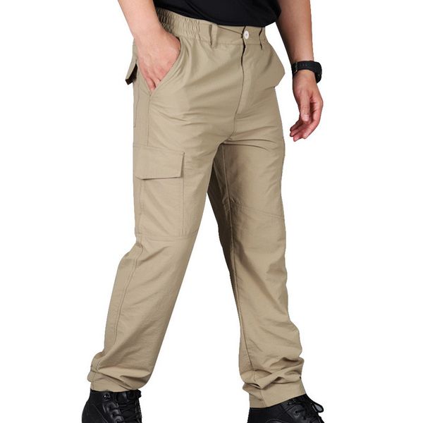 

мужчины cargo pant мужчины multi-карман общий мужской combat брюки повседневный инструмент брюки army green cargo pants размер s-4xl, Black