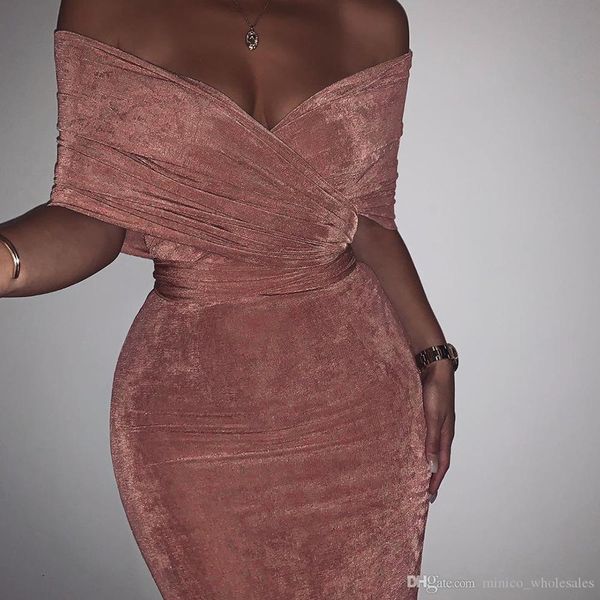

4 способа носить slash шеи работы партии сексуальные платья bodycon для женщин мода элегантный осень зима ампир мини юбки, Black;gray