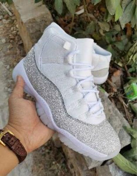 

2020 arrival men 11s white grey outdoor shoes wholesale shoe 12