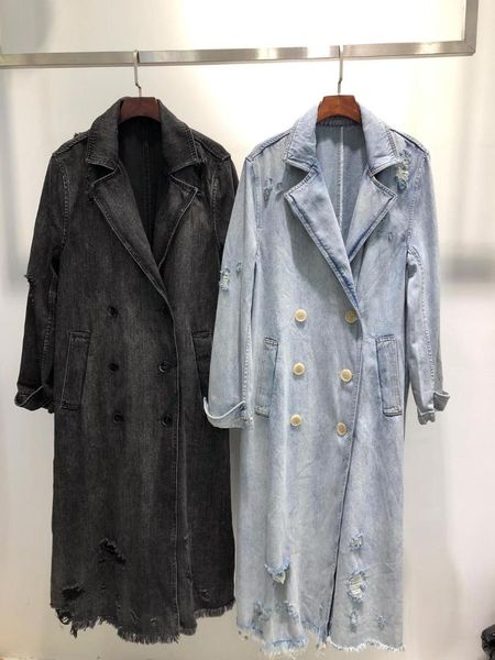 

autumn tretch women new casual denim coat 2 color rmsx 7.28, Tan;black